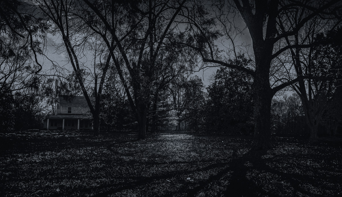 Night Falls Over the House in Van Wyck